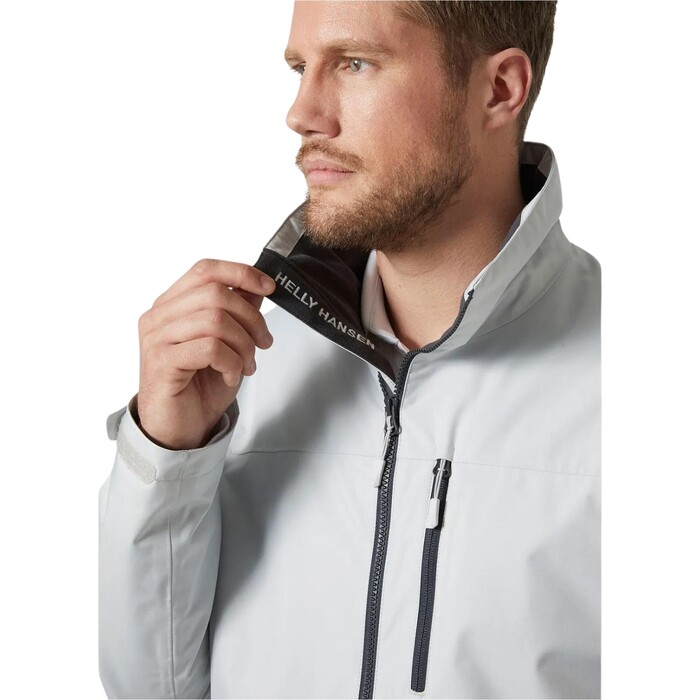 Helly Hansen Mnner Crew 2024 Midlayer-Segeljacke 2.0 34444 - Grey Fog